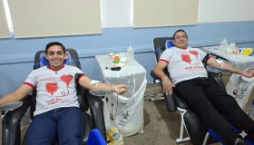 Coleta Itinerante reúne 198 voluntários durante ação de doação de sangue...