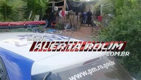 Homem é baleado na cabeça em chácara no bairro Centenário, em Rolim de Moura