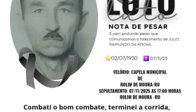 Nota de pesar: Júlio Raimundo da Rocha