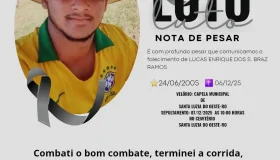 Nota de pesar: Lucas Enrique
