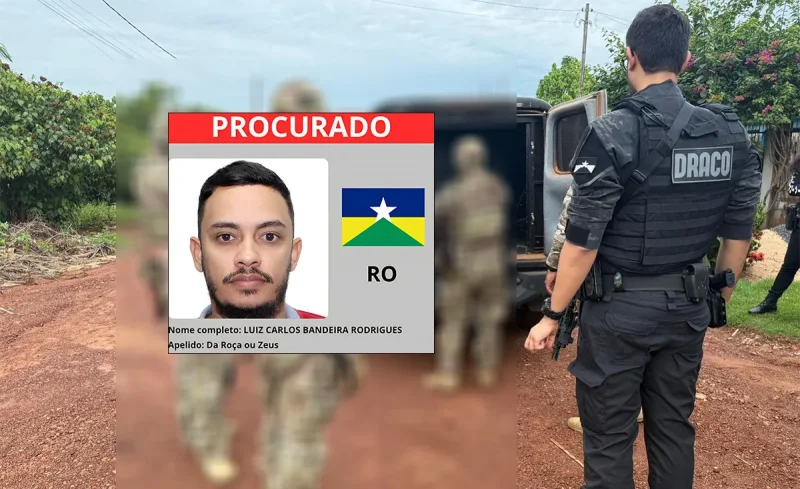 Megaoperação da Polícia Civil de Rondônia mira 'Zeus', um dos criminosos mais procurados do país