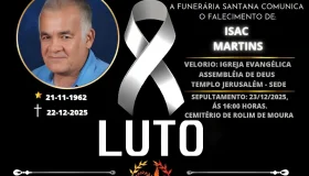Nota de pesar: Isac Martins