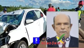 Homem de 62 anos perde a vida em grave acidente na BR-364 em Pimenta Bueno