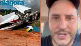 Após acidente aéreo, deputado Maurício Carvalho grava vídeo e tranquiliza...
