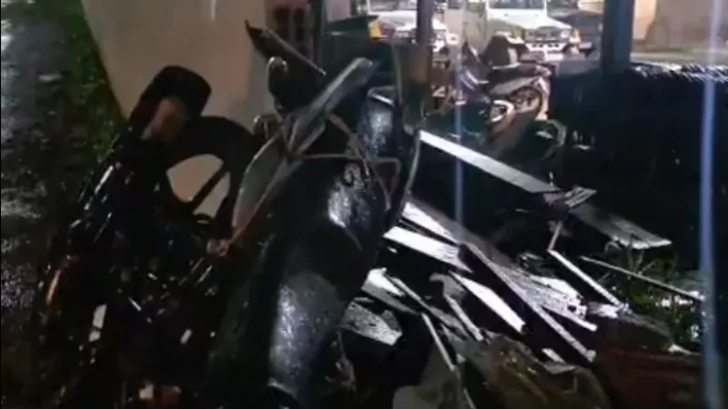 Foto 6 da matéria: Atualização: jovem que morreu ao se chocar contra muro em Rolim de Moura tinha 20 anos e era de Santa Luzia d’Oeste