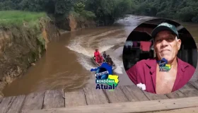 Corpo de idoso arrastado pela correnteza no Rio Riachuelo é localizado na...