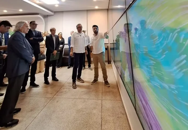 Inauguração do Centro de Clima e Saúde — Foto: Fiocruz