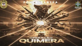 Forças de segurança deflagram a Operação Quimera contra o Comando Vermelho...