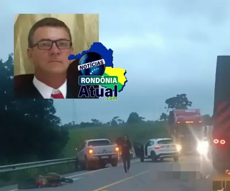 Identificado: Membro de família tradicional de Ji-Paraná morre em grave acidente na BR-364