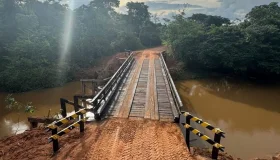 Obra solicitada pelo deputado Alan Queiroz garante recuperação da ponte entre...