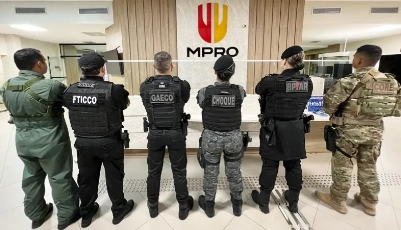 Operação Audácia chega à 8ª fase e mobiliza mais de 200 agentes contra facção criminosa em Rondônia