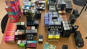 Polícia Civil apreende mais de 500 dispositivos eletrônicos proibidos durante...