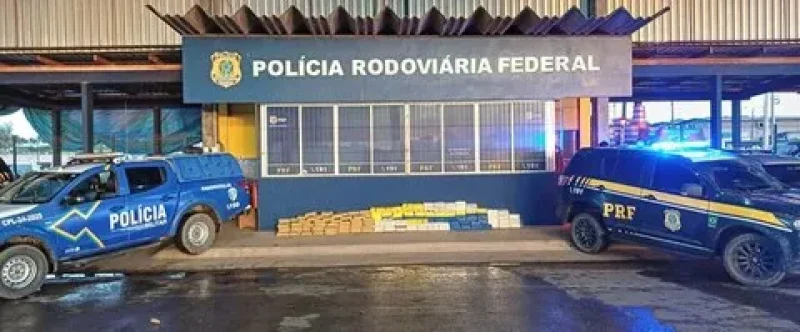 PRF e PM apreendem mais de 338 quilos de entorpecentes no Vale do Jamari