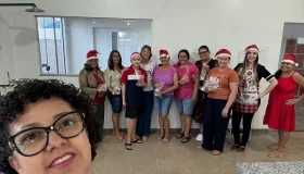 Secretaria Municipal de Saúde promove terceira oficina natalina para geração...
