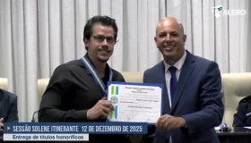 Secretário de Educação Wander Barcelar recebe Comenda da ALERO por destaque...