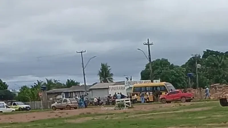 Foto 2 da matéria: Vítima de grave acidente entre motocicleta e ônibus escolar é identificada em Seringueiras