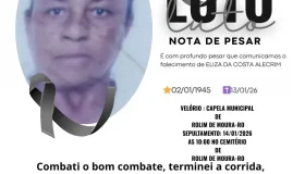 Nota de pesar:Eliza da Costa Alecrim