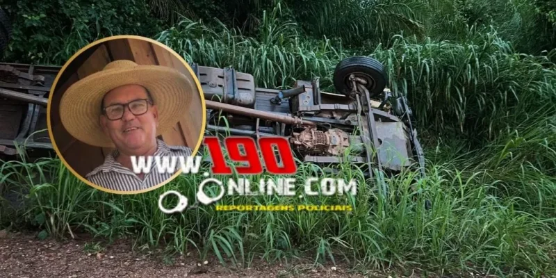 Morador de Alta Floresta d’Oeste morre em grave acidente envolvendo caminhão na zona rural de Novo Horizonte d’Oeste