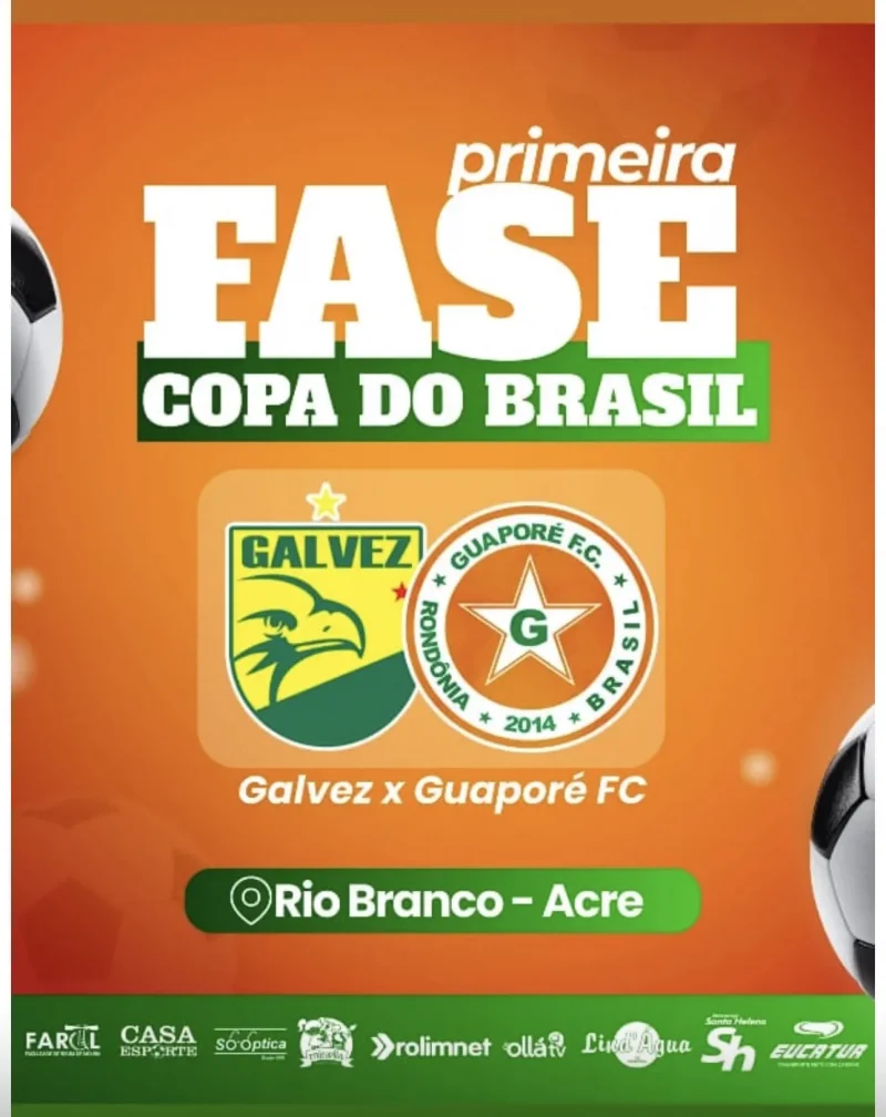 Guaporé FC estreia fora de casa na Copa do Brasil contra o Galvez, no Acre