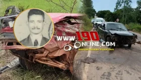 Identificada a vítima que morreu em colisão frontal na RO-383, em Alta...