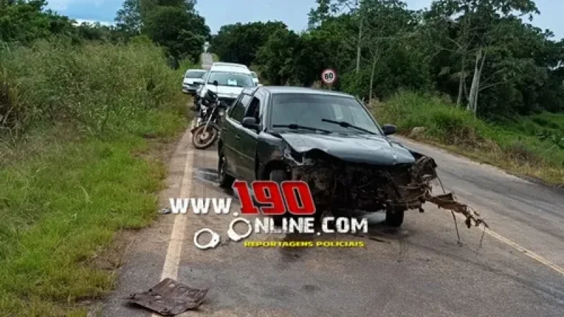 Foto 3 da matéria: Identificada a vítima que morreu em colisão frontal na RO-383, em Alta Floresta do Oeste