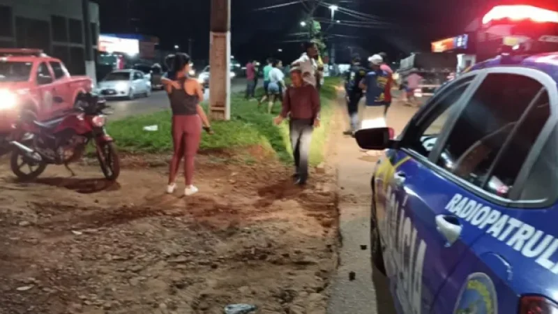 Foto 3 da matéria: Jovem de 18 anos, vítima de grave acidente com moto em Rolim de Moura, morre no HEURO