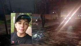 Jovem sem habilitação perde controle de motoneta, cai e morre em colisão...