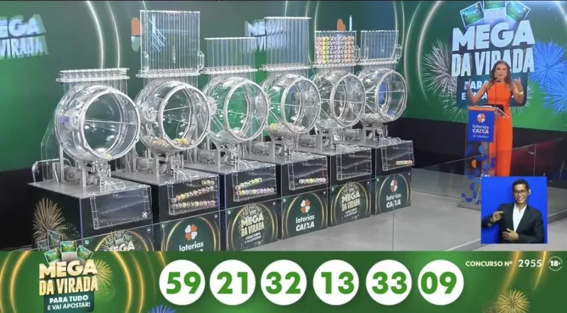 Mega da Virada 2025 é sorteada após adiamento e prêmio histórico de R$ 1,09 bilhão sai para apostas com seis dezenas