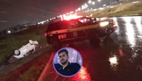 Morador de Novo Horizonte do Oeste morre após capotar veículo enquanto seguia...