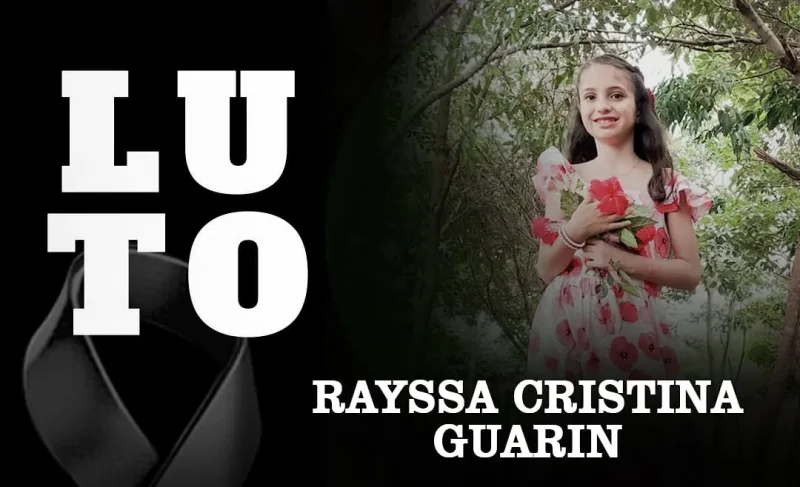NOTA DE FALECIMENTO: RAYSSA CRISTINA GUARIN