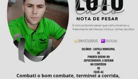 Nota de pesar: Marcos Vinicius Dimas da Silva