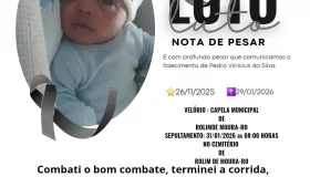 NOTA DE PESAR: pelo falecimento de Pedro Vinícius da Silva