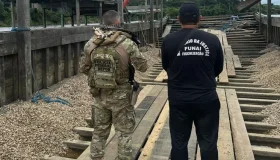 PF, Funai e Ibama deflagram operação contra garimpo ilegal no Rio Guaporé/RO