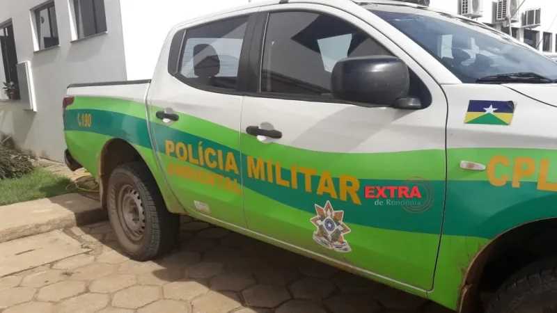 Polícia Ambiental embarga atividade de concretagem por suspeita de poluição em Vilhena