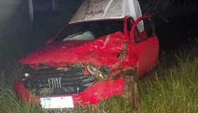 Rolim de Moura: carro maloteiro se envolve em acidente na RO-479, próximo ao...