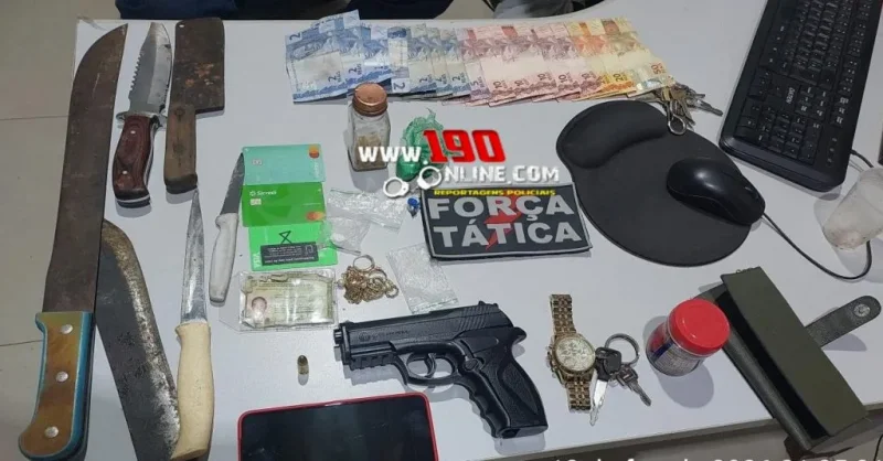 Alta Floresta: Operação da Policia Militar'Força Tática' captura integrante de facção com mandado de recaptura