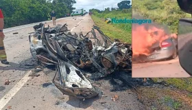 Atualizações: Colisão na BR-364 entre Candeias e Itapuã deixou quatro...