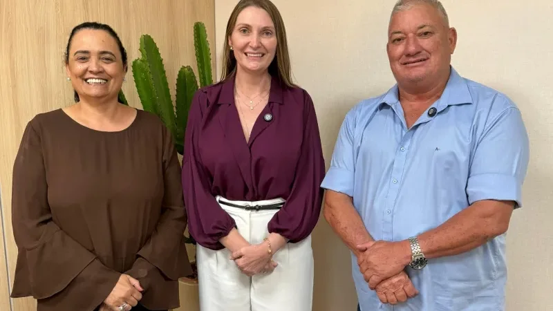 Foto 3 da matéria: Deputada Gislaine Lebrinha recebe prefeitos e vereadores em agenda na Assembleia Legislativa