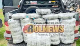 Força-tarefa intercepta comboio com droga e prende quatro suspeitos em...