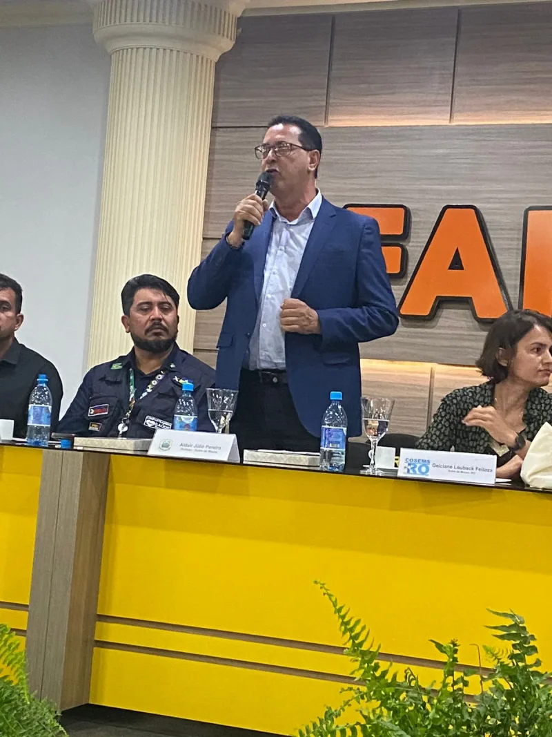 Rolim de Moura terá a maior entrega da história da saúde: UTI, Pronto Socorro Infantil e SAMU são confirmados por Aldo Júlio na abertura da CIB