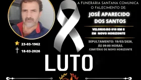 Nota de Pesar: José Aparecido dos Santos