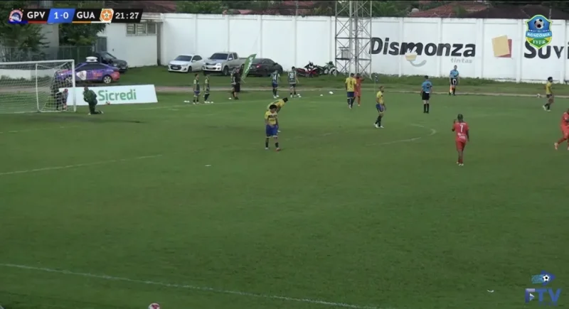 Guaporé é derrotado pelo Gazin Porto Velho por 2 a 0 e perde vice-liderança do Campeonato Rondoniense