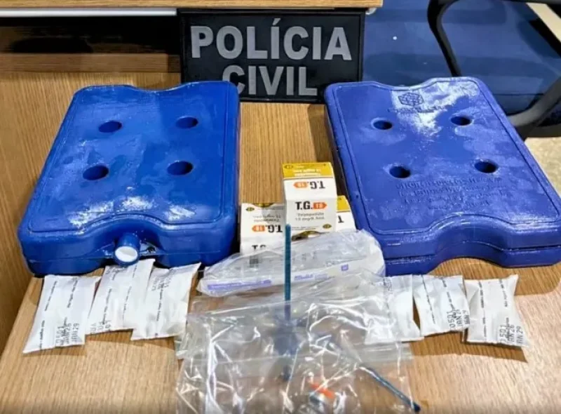 Polícia faz prisão em flagrente durante operação contra venda irregular de 'canetas emagrecedoras', em Vilhena