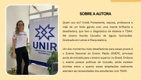 Professora de Rolim de Moura apresenta cartilha sobre acessibilidade no ENEM...