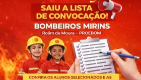 Sai lista de convocados para o programa Bombeiro Mirim em Rolim de Moura