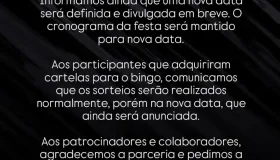 Comunicado do Time União da 172 de Rolim de Moura