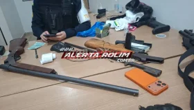 Ação policial termina com prisão por armas irregulares, caça ilegal e...