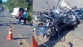 Acidente grave é registrado na RO-010 entre Nova Brasilândia e São Miguel do...