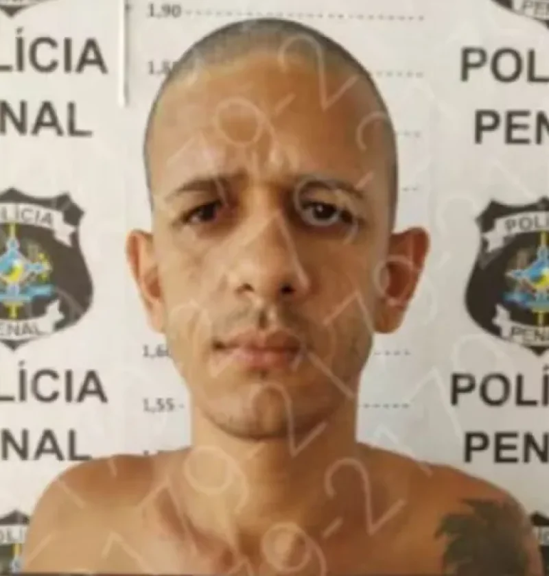 Detento foragido de penitenciária em RO tem penas que somam 200 anos de prisão e já fugiu sete vezes da prisão