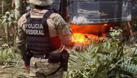 PF e Ibama combatem garimpo ilegal em terra indígena